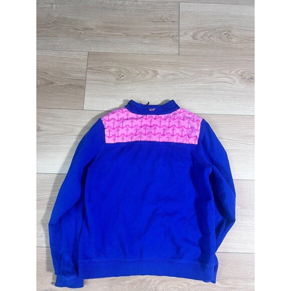 Vineyard Vines Marthas Vineyard Girls Purple Pink Sweater Size L - Picture 5 of 6